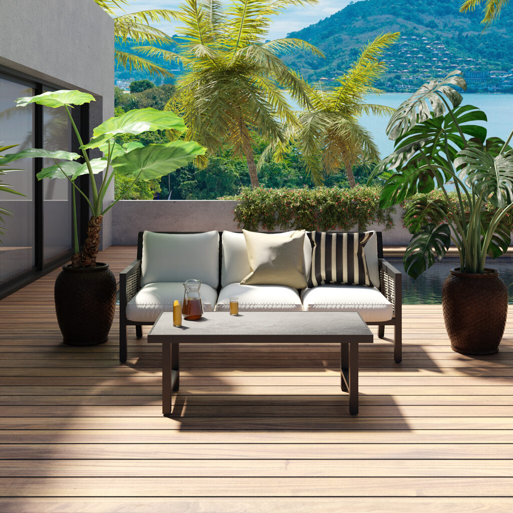 Decoración de muros en jardines