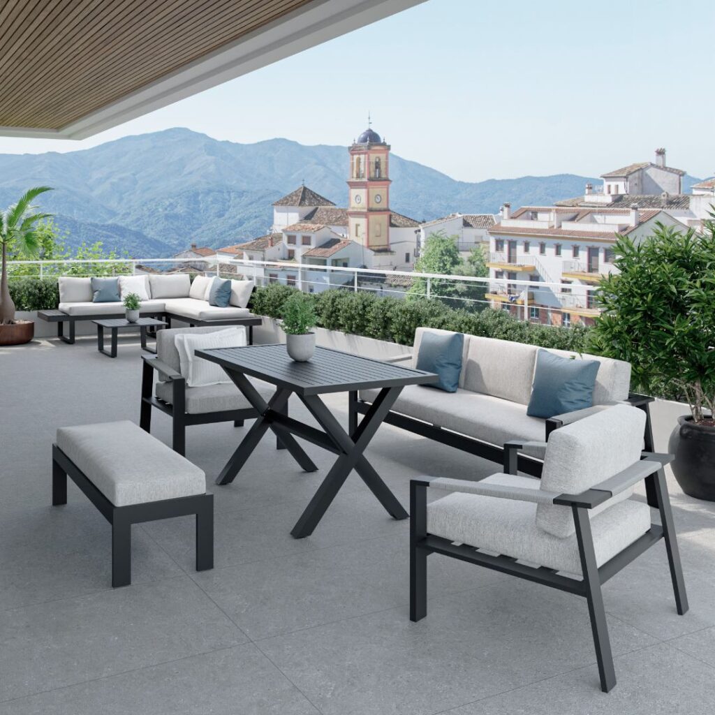 Decoración de terrazas en áticos