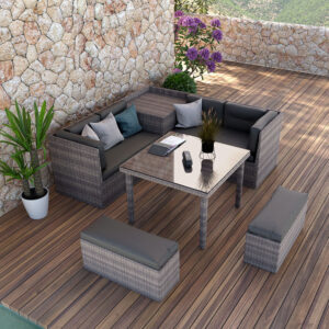 Ideas terraza estrecha y larga