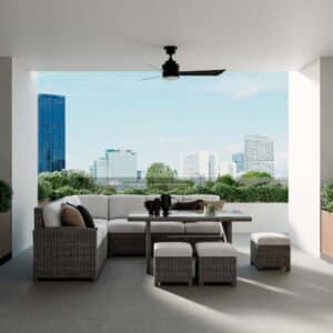 cómo decorar un patio interior