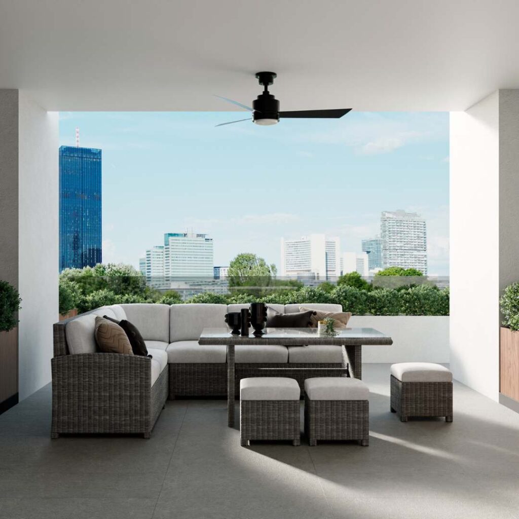 cómo decorar un patio interior