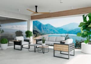 Mejor material muebles de exterior