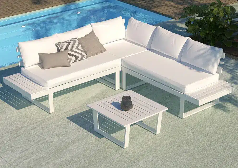 Zona chill out de piscina